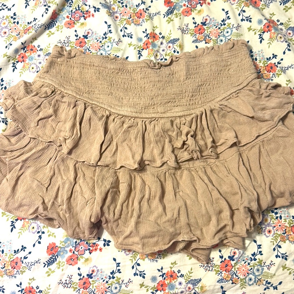 Mustard seed skirt size small with built in shorts